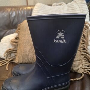 Kamik Navy Rain Boots